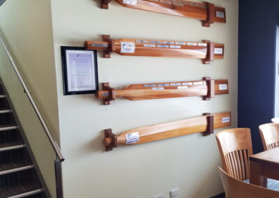 Beach club - interior painting