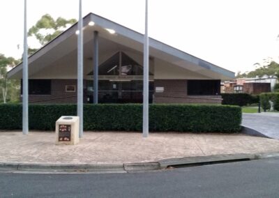 Cemetery - exterior painting